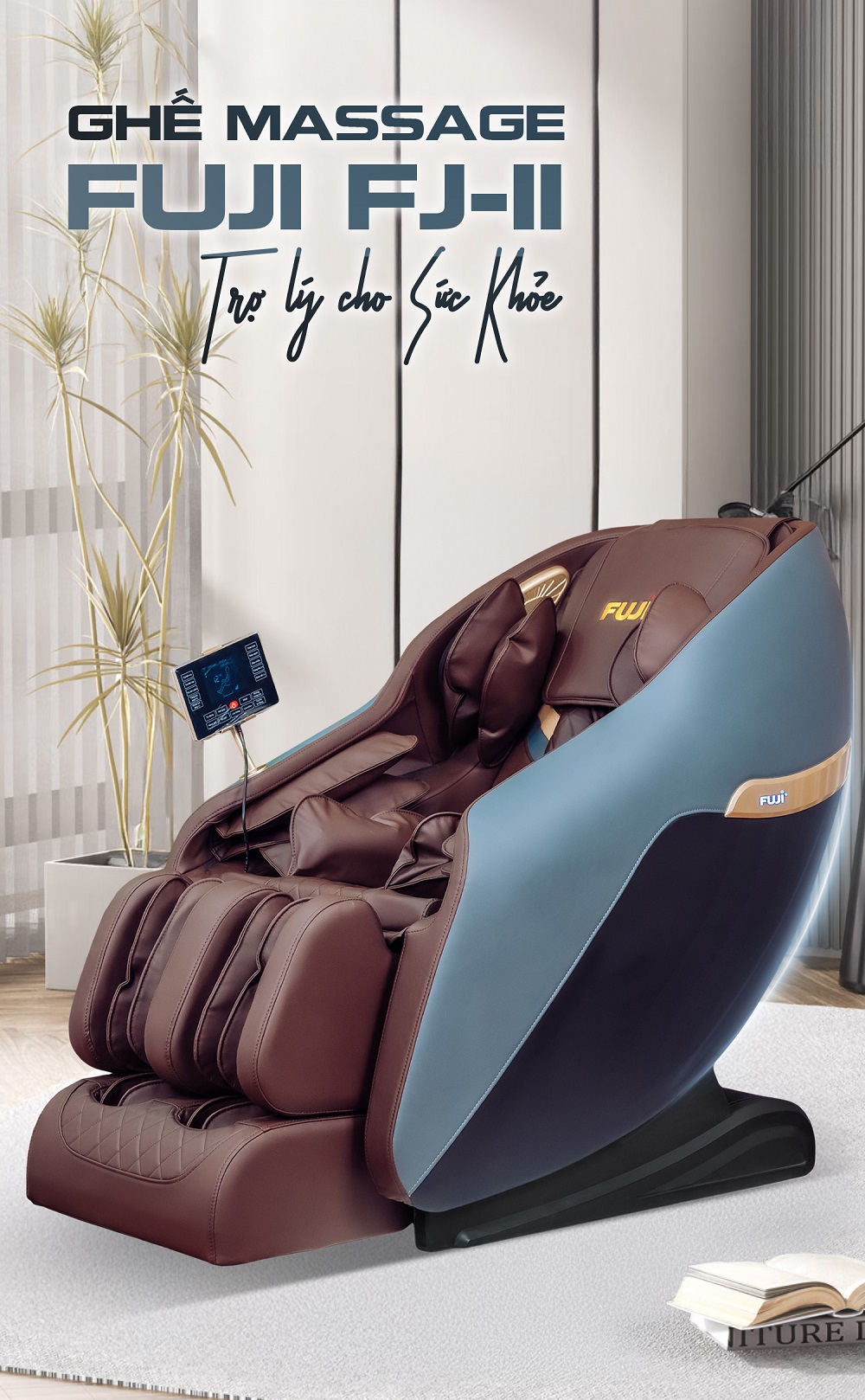 Ghế massage Fuji FJ-11 thế hệ mới