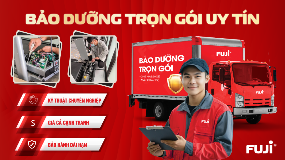 Dịch vụ sửa chữa máy chạy bộ uy tín giá tốt tại Fuji