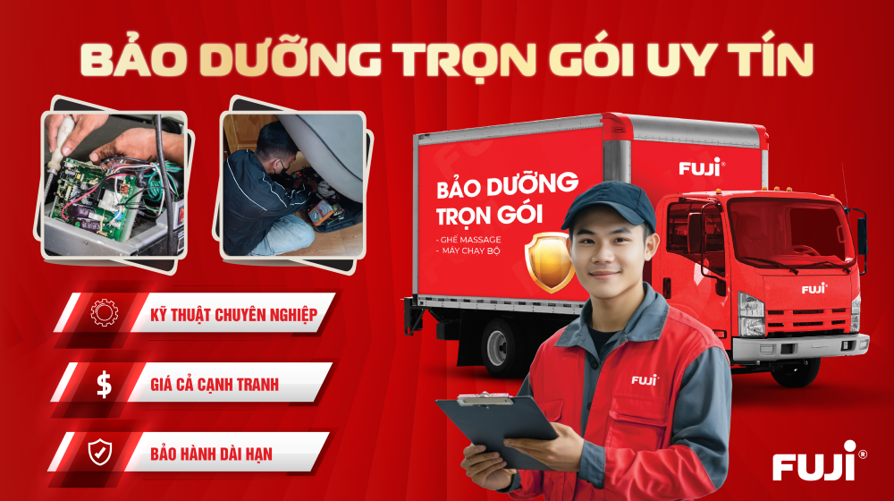 Các gói dịch vụ sửa chữa ghế massage ưu đãi, giá tốt