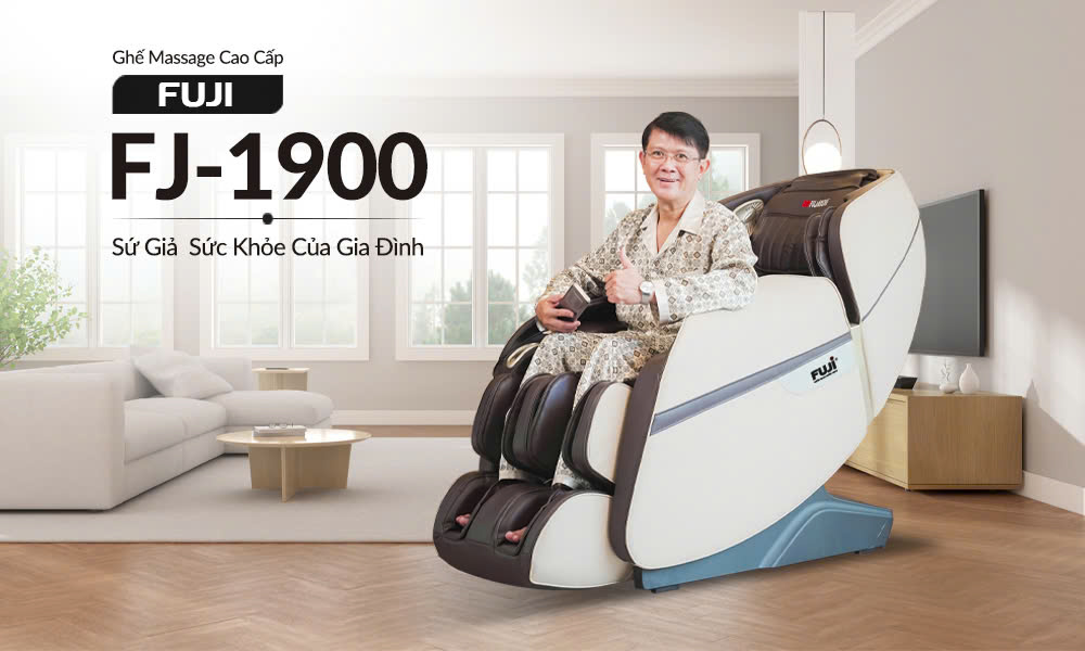 Ghế massage Fuji FJ-1900 - Qu&agrave; tặng sức khỏe