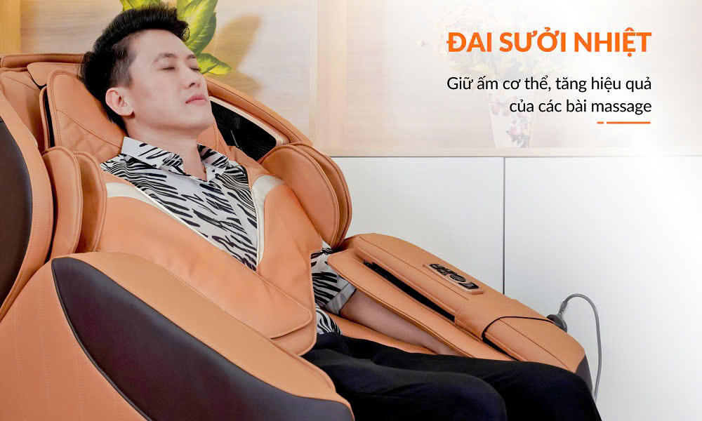 Ghế massage Fuji FJ-4800 - Massage nhiệt k&eacute;p