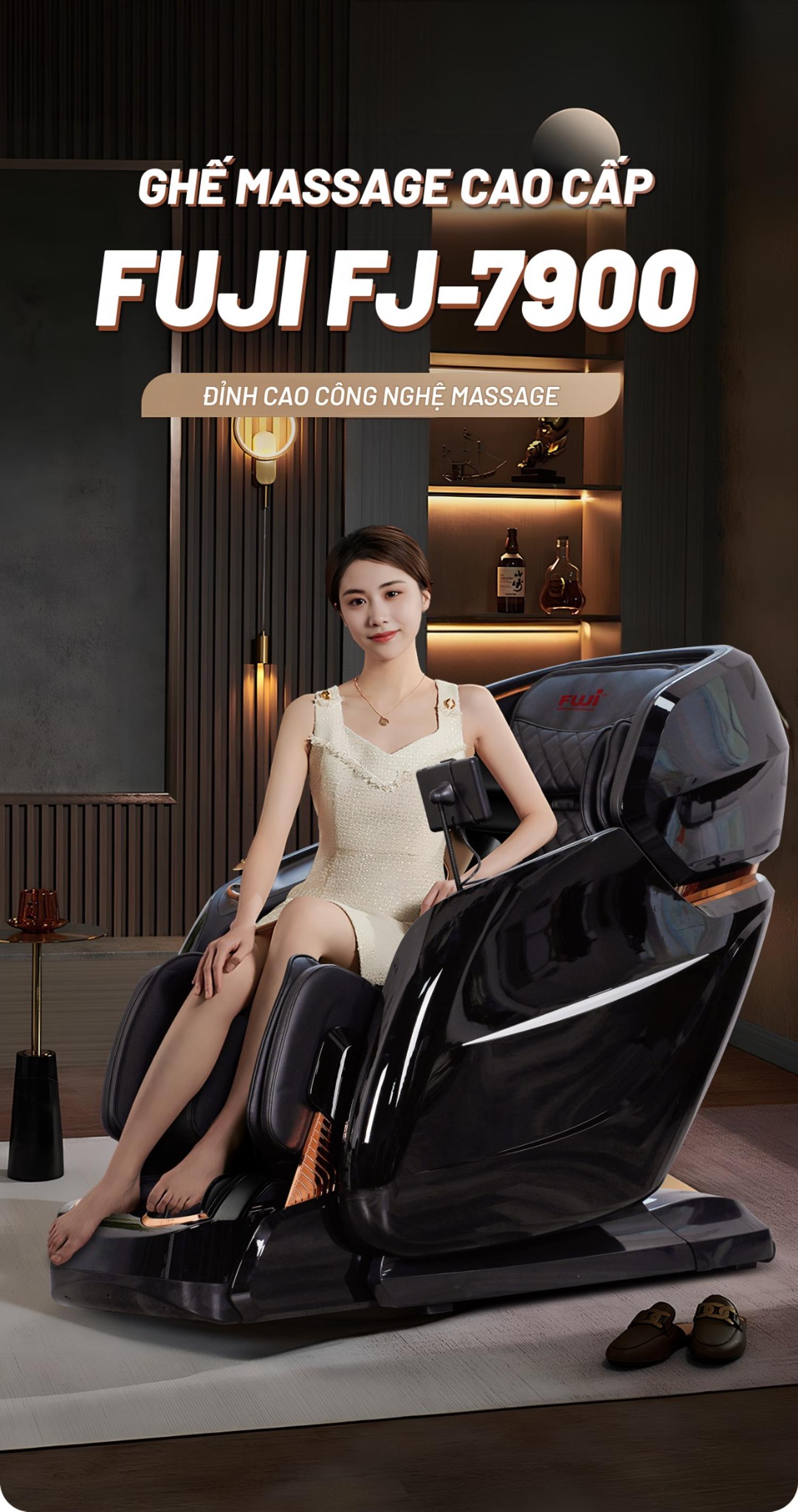 giới thiệu ghế massage fuji fj-7900