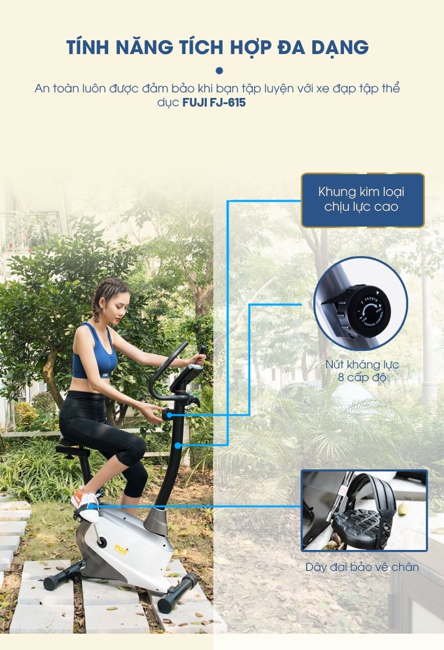 Xe đạp tập thể dục Fuji FJ-615