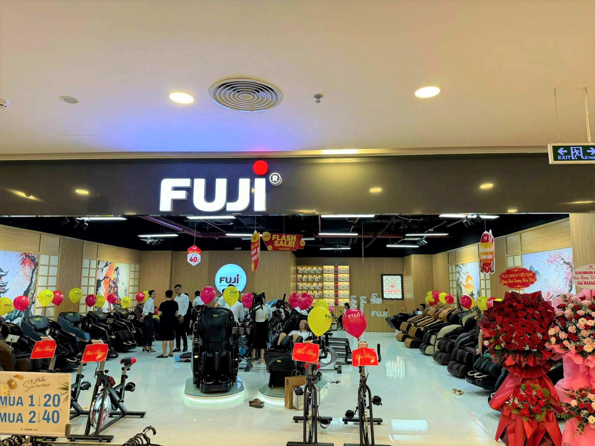 cửa hàng xa đạp tập thể dục Fuji