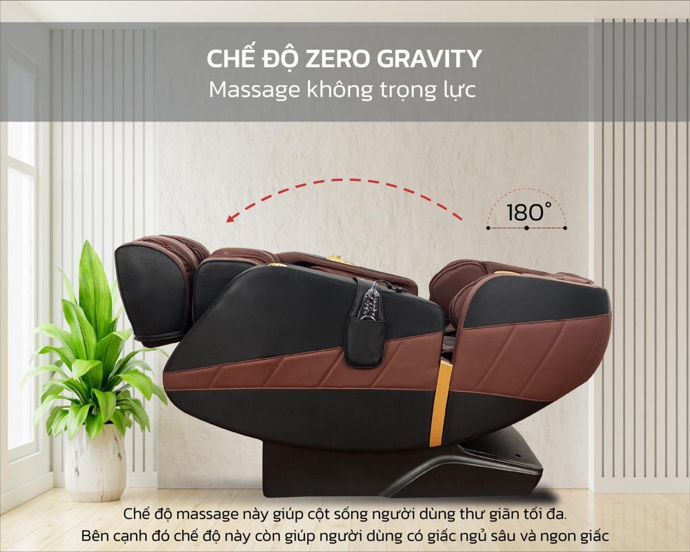 Ghế massage Fuji NX-350 massage kh&ocirc;ng trọng lực Zero Gravity 