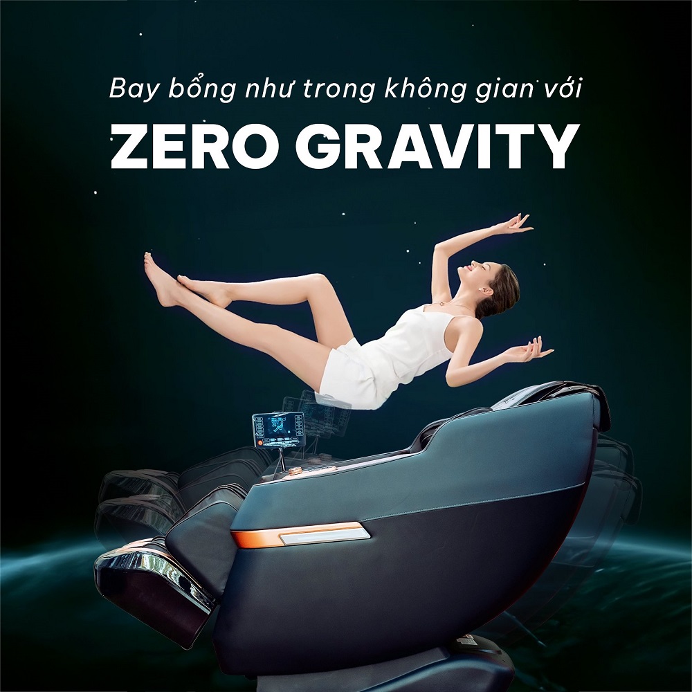 Ghế massage to&agrave;n th&acirc;n Fuji LX-1122 massage kh&ocirc;ng trọng lực