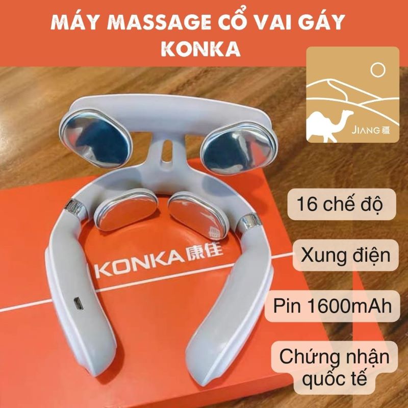 cách sử dụng máy massage cổ 