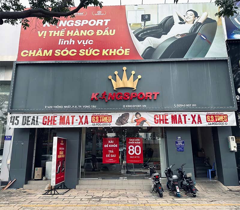 Ghế massage Kingsport Vũng Tàu