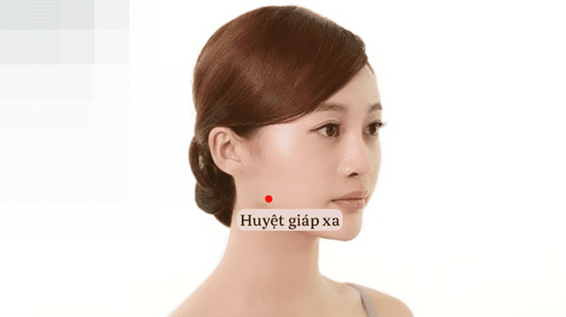 Massage huyệt giáp xa - cách massage giảm đau răng hiệu quả