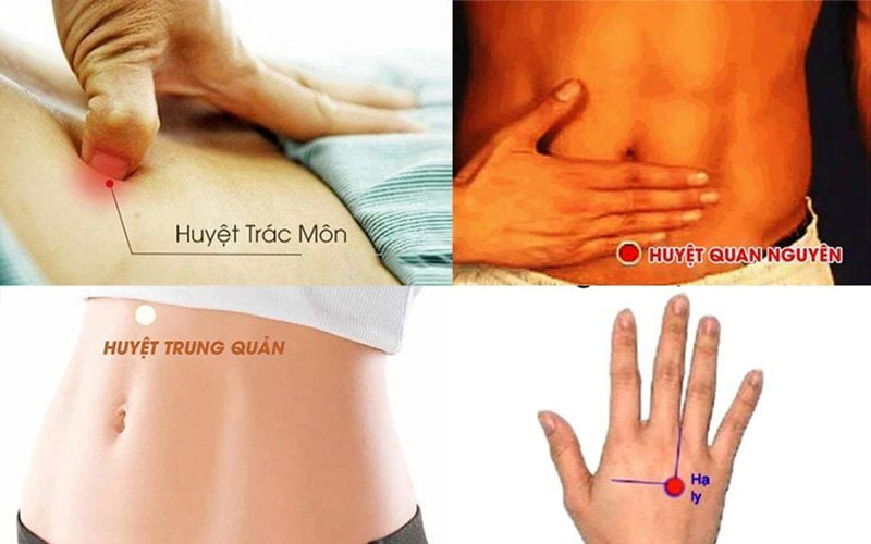 Bấm huyệt có thể hỗ trợ cải thiện hệ tiêu hóa