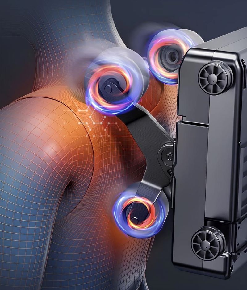 Con lăn ghế massage