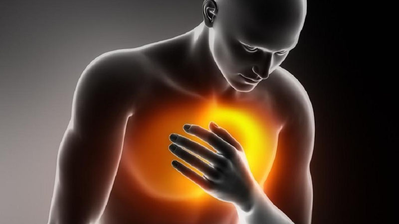 Sử dụng huyệt Trung Đình để giảm đau ngực do căng thẳng, bệnh tim mạch