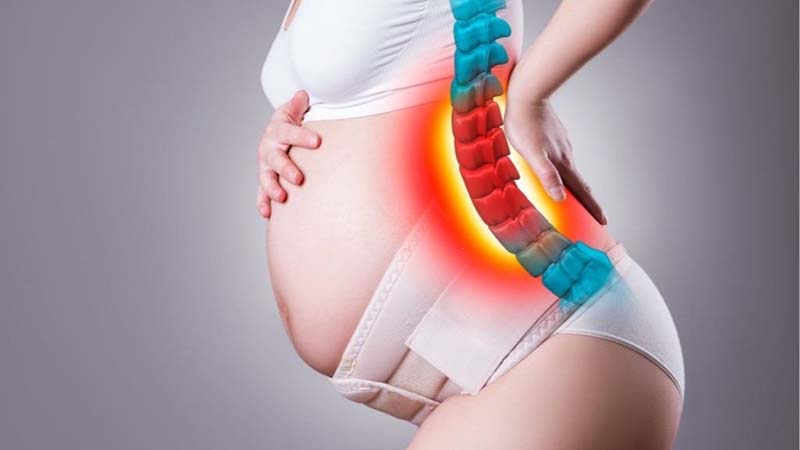 Mang thai cũng là nguyên nhân gây ra đau thắt lưng ở nữ giới