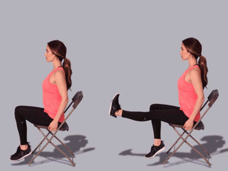 Tư thế nâng cẳng chân - bài tập cho người giãn tĩnh mạch chân đơn giản mà hiệu quả