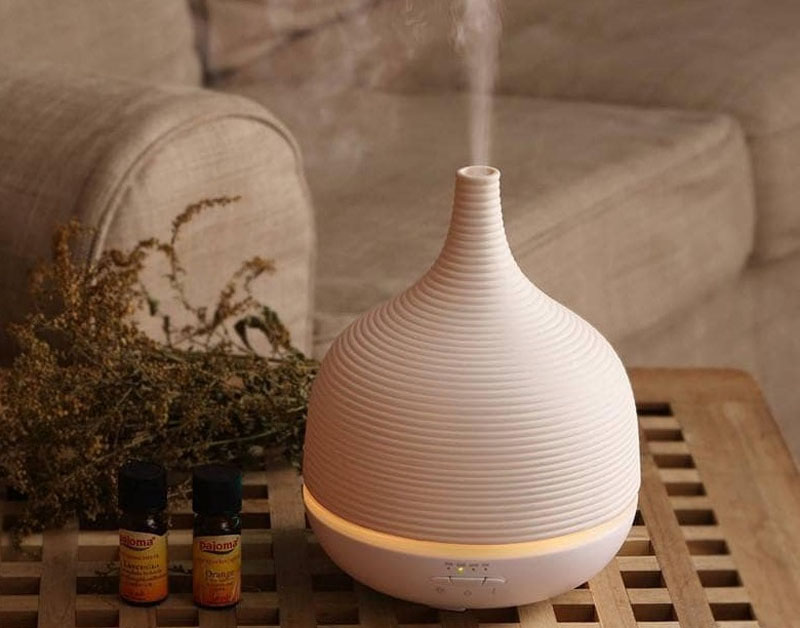 Thiết bị xông tinh dầu giúp bố mẹ thư giãn mỗi ngày