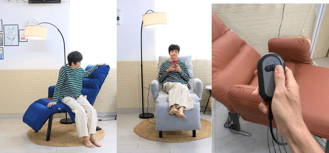 Ghế tựa lưng cho người già - Thay bạn chăm sóc người thân yêu