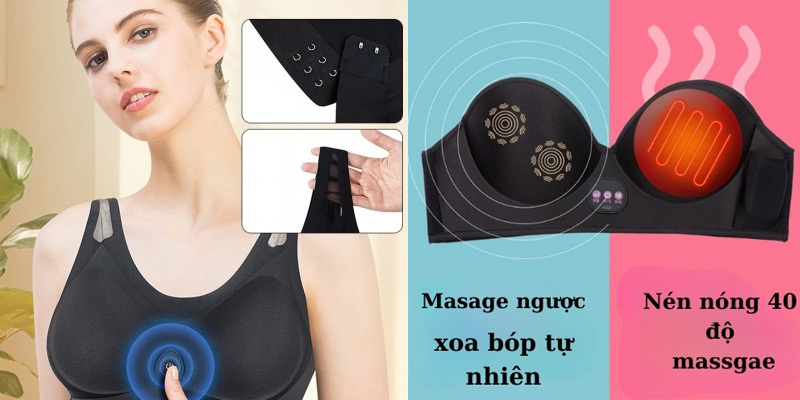 Thiết kế của máy massage nở ngực Ming Zhen MZ-AM001-2