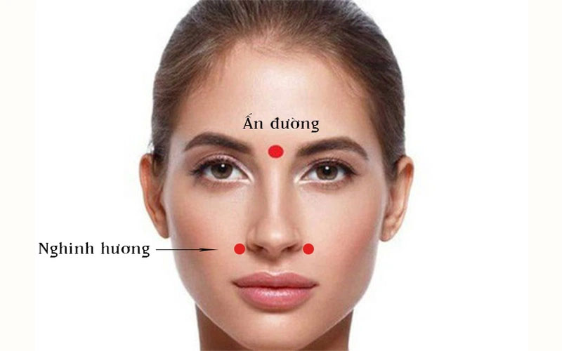Vị trí huyệt Nghinh Hương