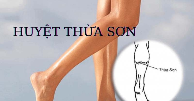 Vị trí huyệt Thừa Sơn