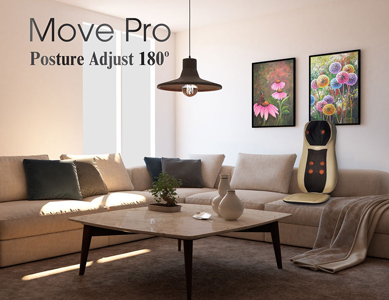 Đệm ghế massage massage OKIA eMove Pro