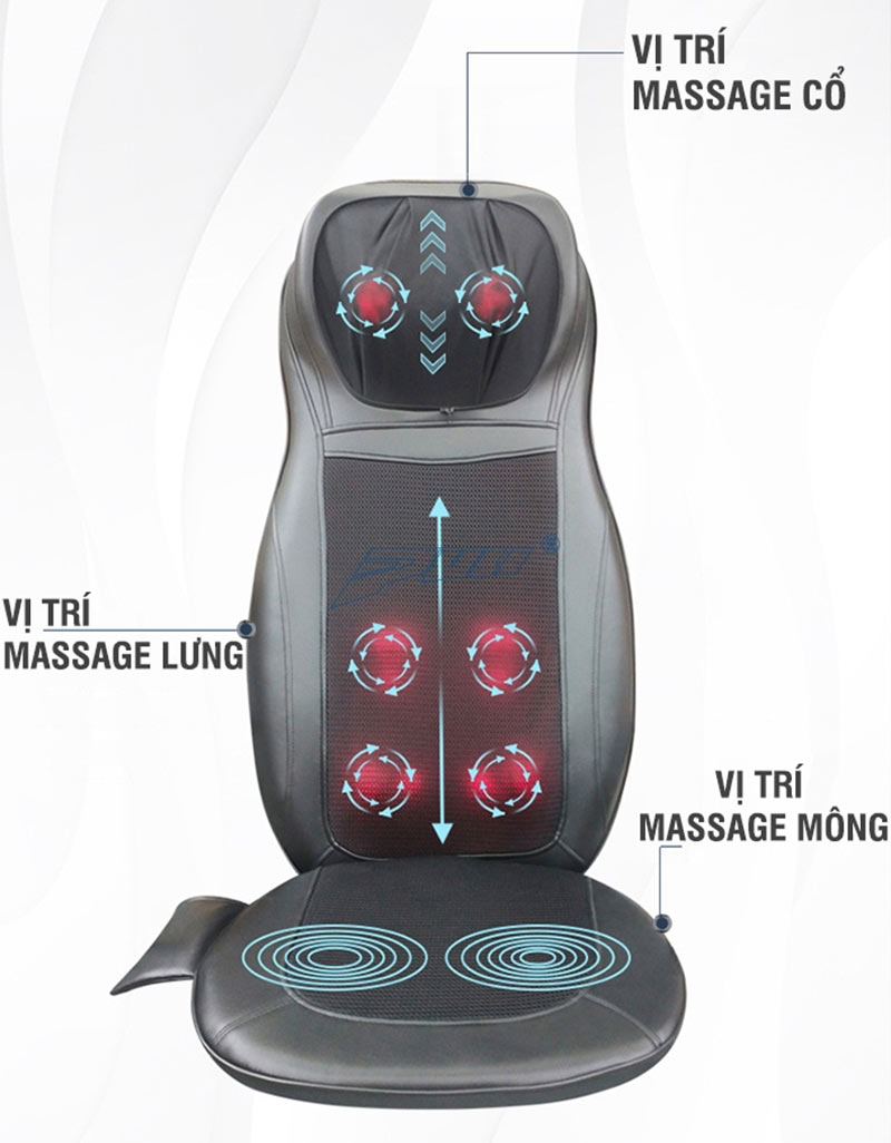  Đệm ghế massage Puli PL-802B