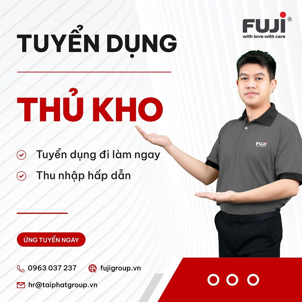 Tuyển dụng thủ kho - lương hấp dẫn