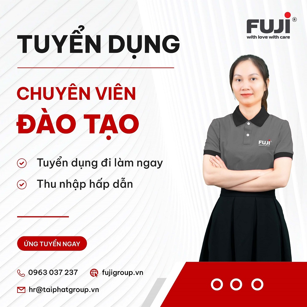 Fuji Healthcare tuyển chuyên viên đào tạo