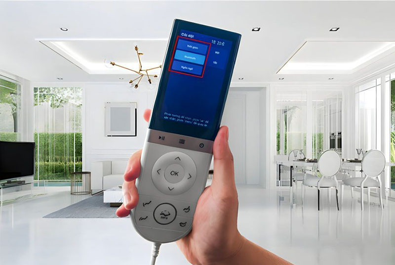 Cách  kết nối được bluetooth với ghế massage 2