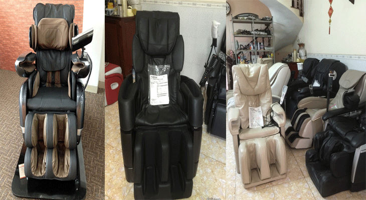 Top 5 địa chỉ bán ghế massage nội địa Nhật cũ uy tín