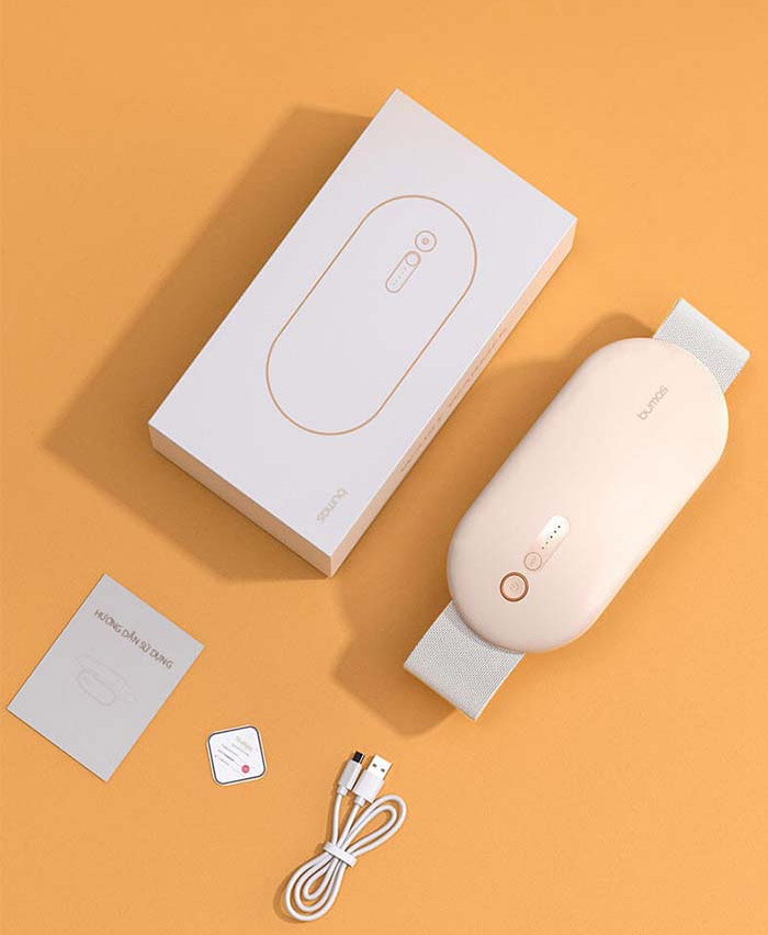 Đai massage bụng kinh BUMAS BU01 tinh tế và cao cấp