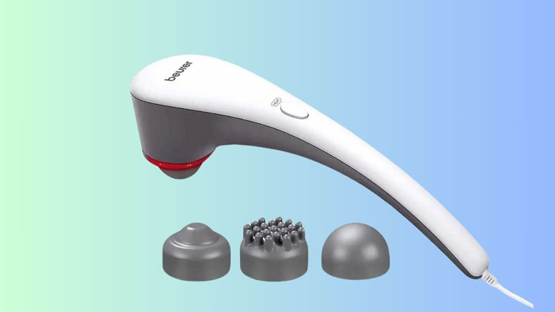 Mẫu máy massage cầm tay 3 đầu sang trọng