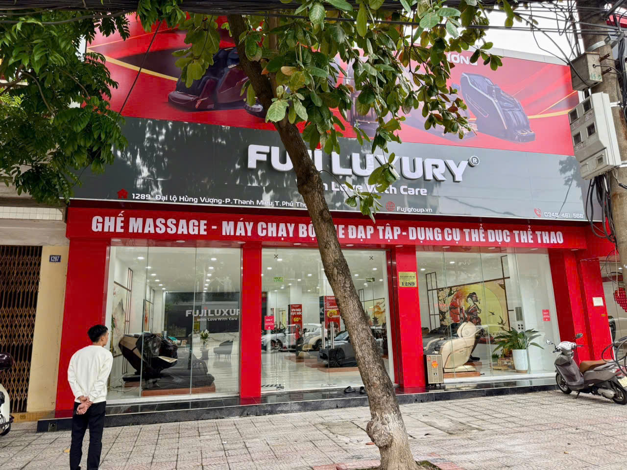 Địa chỉ bán ghế massage Việt Trì chính hãng Fuji, giá tốt