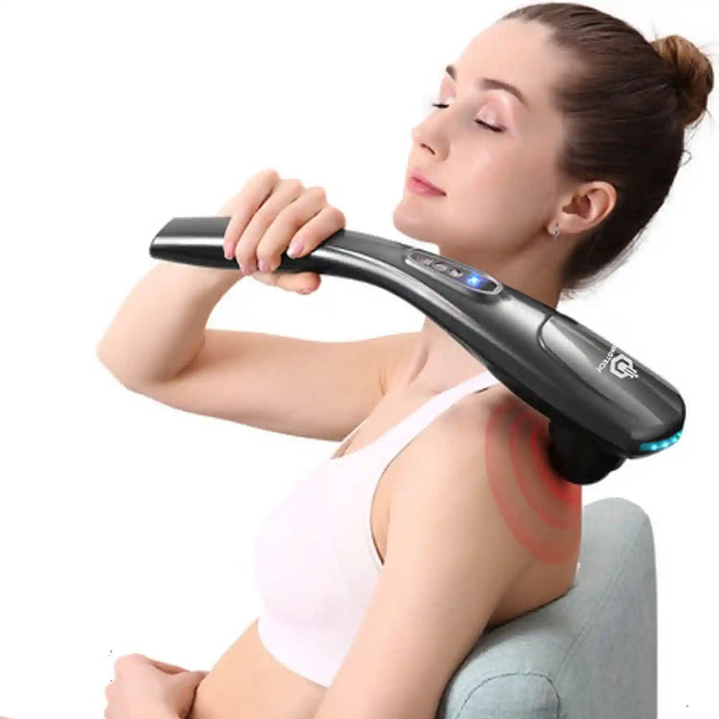 Máy massage cổ vai gáy cầm tay tiện dụng và dễ dàng kiểm soát lực áp dụng