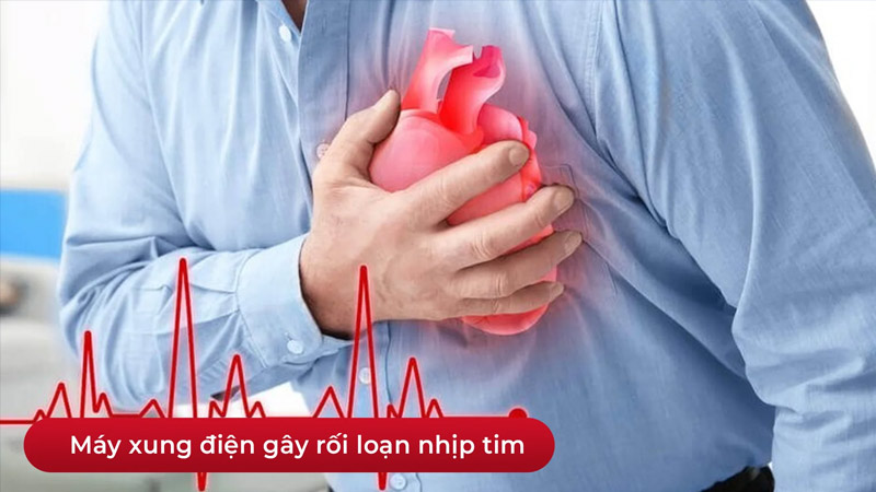 Người bị bệnh tim tuyệt đối không dùng máy massage xung điện