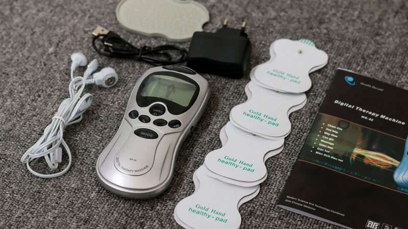 Cấu tạo cơ bản máy massage xung điện