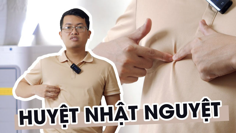 Vị trí huyệt Nhật Nguyệt