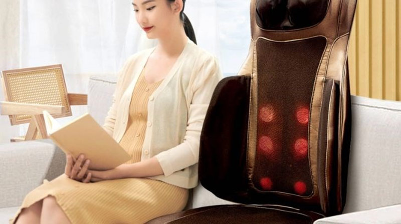 Máy massage lưng thương hiệu Buheung sang trọng, cao cấp