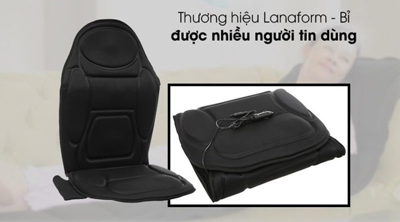 Mẫu máy massage lưng Lanaform siêu êm ái