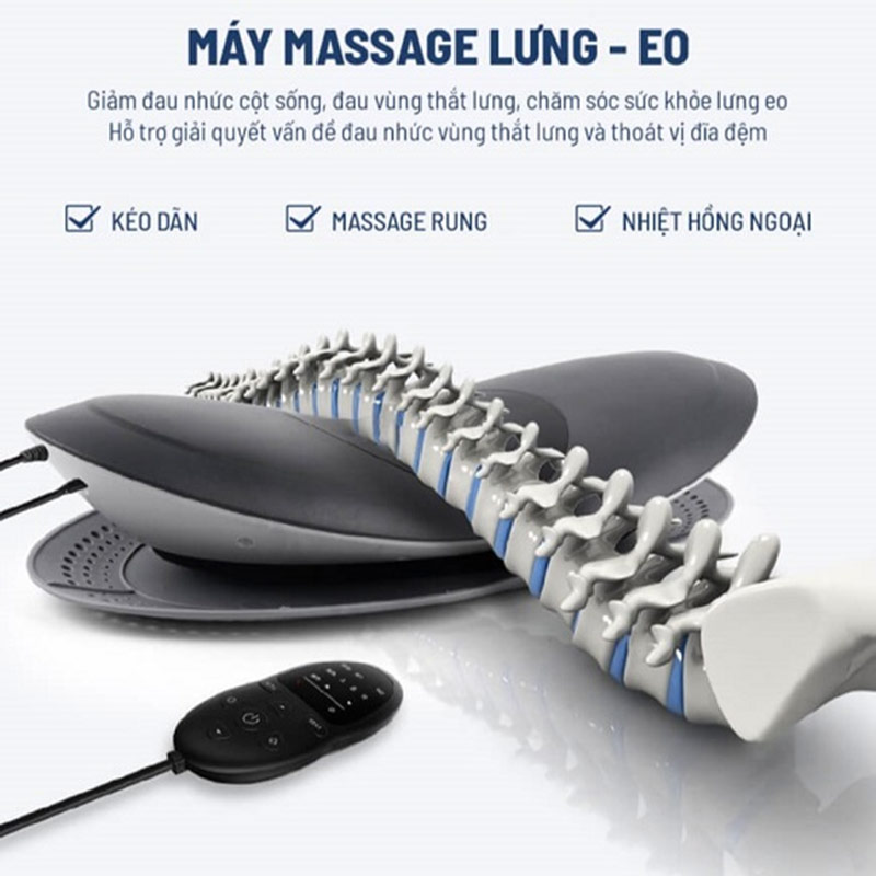 Máy đấm lưng massage thông minh