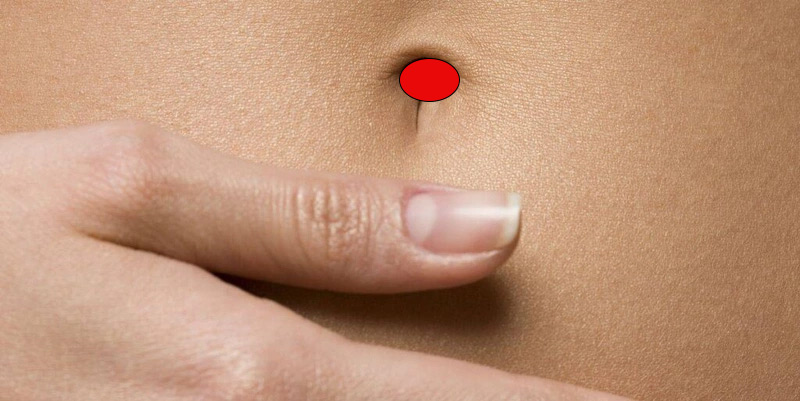 Hướng dẫn bấm huyệt chữa đầy hơi chướng bụng Thần Khuyết