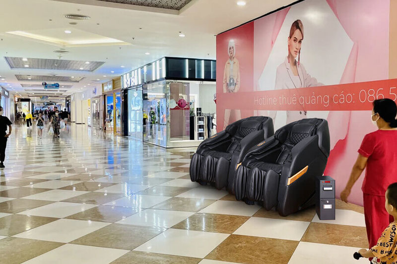 Ghế massage tính tiền tự động