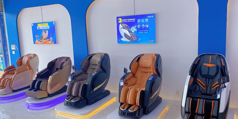 Top địa chỉ thanh lý ghế massage giá rẻ uy tín