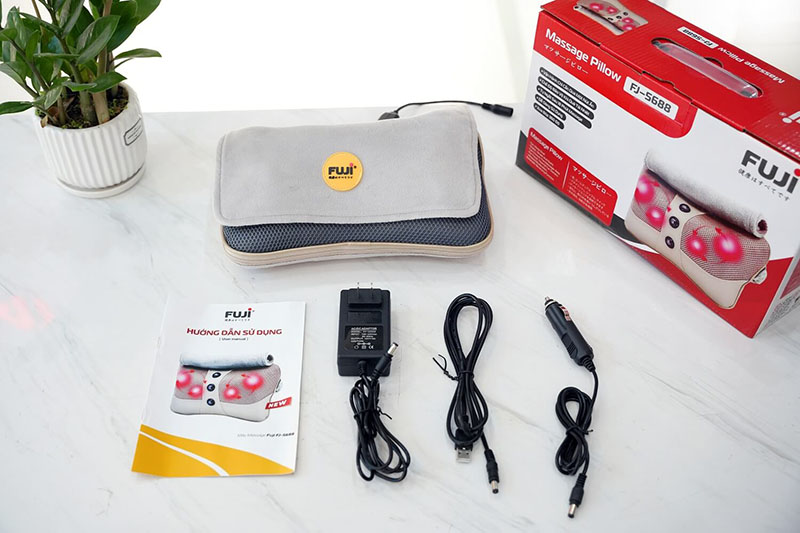 cách sử dụng máy massage cổ Fuji