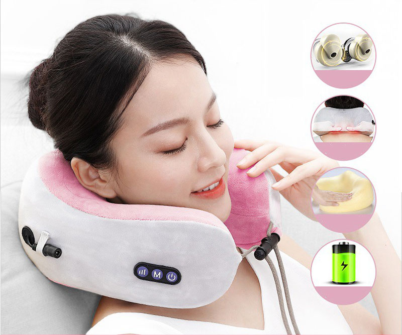 cách sử dụng máy massage cổ chữ u
