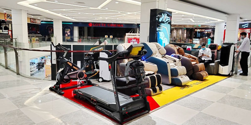 Ghế massage kinh doanh - Xu thế khởi nghiệp “1 vốn 4 lời”