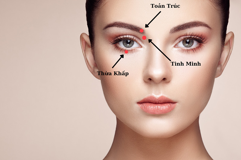 Những lưu ý quan trọng khi bấm huyệt mắt giúp mắt giảm thâm nhanh chóng
