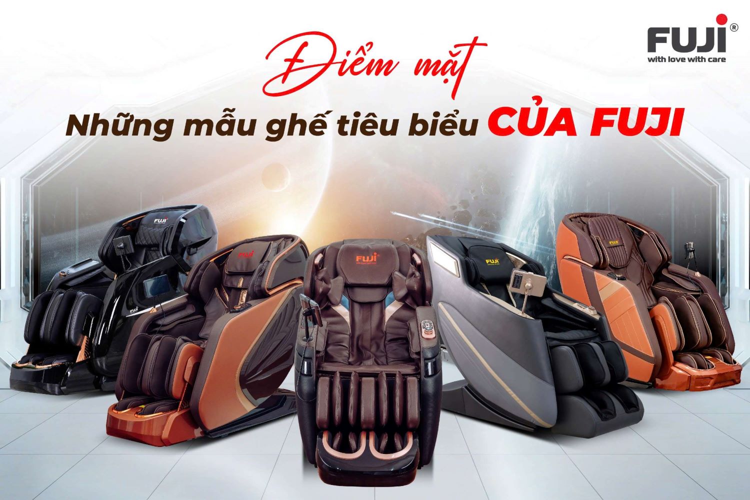 xuất xứ của ghế massage Fuji