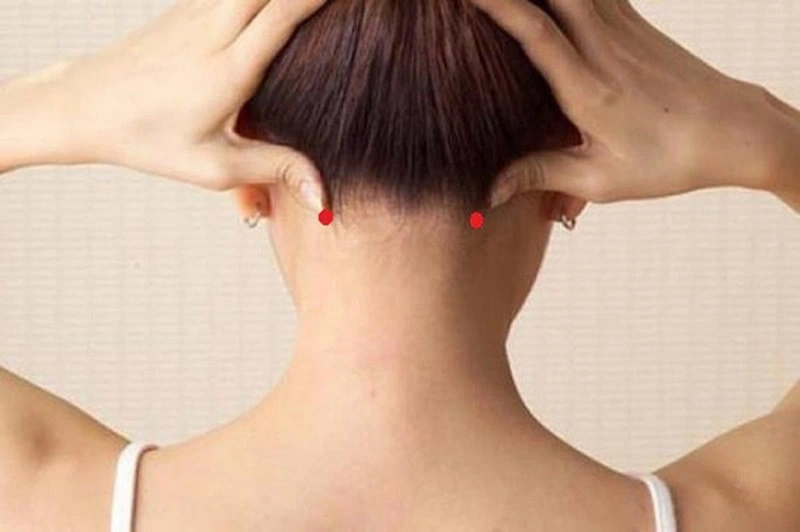 Vị trí huyệt Phong Trì