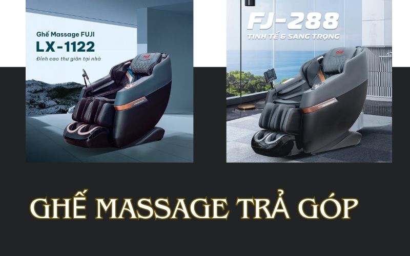Ghế massage trả góp - Tiện lợi nhưng tiềm ẩn nhiều rủi ro