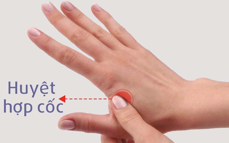 cách bấm huyệt chữa đau đầu